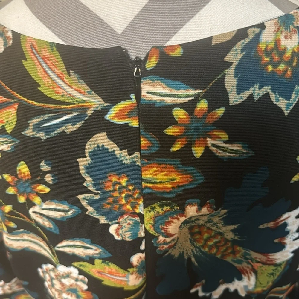 Colorful Bell Sleeve Dress by INC - Size Large - Picture 7 of 10